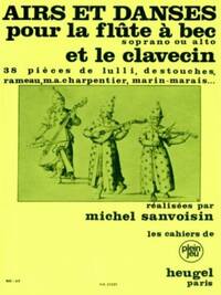 MICHEL SANVOISIN: AIRS ET DANSES (SOPRANO OR ALTO RECORDER/HARPSICHORD)