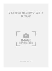 JOHANN SEBASTIAN BACH: 3 SONATAS NO.2 BWV1028 IN D MAJOR (MM22) (VIOLA DA GAMBA & HARPSICHORD)