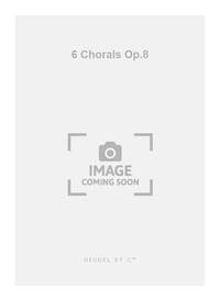 JOHANN SEBASTIAN BACH : 6 CHORALS OP.8 - QUARTET DE FLUTES A BEC