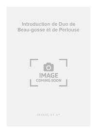 DARIUS MILHAUD: INTRODUCTION DE DUO DE BEAU-GOSSE ET DE PERLOUSE (PIANO SOLO) PIANO