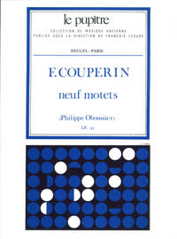 COUPERIN F: 9 MOTETS PARTITION (LP45)