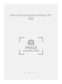 CREQUILLON THOMAS OUVRARD ONCQUES AMOUR PJ508 4 PART
