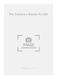 TURELLIER VILLON PER CANTARE E SONARE PJ442 JENIN L'AVENU 4 PART MIXED