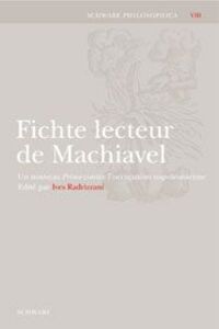 Fichte lecteur de Machiavel