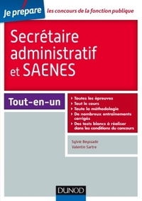 Secrétaire administratif et SAENES - Tout-en-un