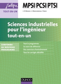 Sciences industrielles pour l'ingénieur MPSI-PCSI-PTSI - 2e éd.