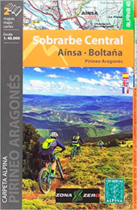 SOBRARBE CENTRAL AINSA-BOLTANA  1/40.000