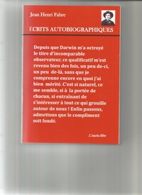 Ecrits autobiographiques