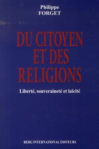 DU CITOYEN ET DES RELIGIONS