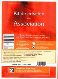 KIT DE CREATION POUR ASSOCIATION. TOUTES LES PIECES POUR CREER UNE ASSOCIATION E