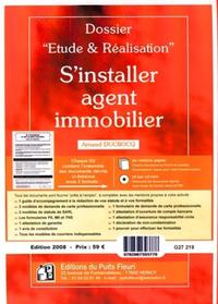 S'INSTALLER AGENT IMMOBILIER. KIT AVEC CD-ROM. TOUS LES DOCUMENTS SONT FOURNIS P