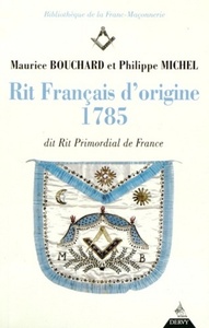 LE RIT FRANCAIS D'ORIGINE 1785