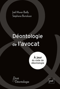 DEONTOLOGIE DE L'AVOCAT