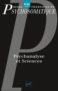 REVUE FRANCAISE DE PSYCHOSOMATIQUE 2022, N.62