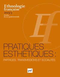 Ethnologie française 2023, n° 3