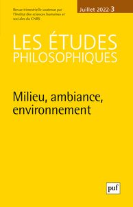 ETUDES PHILOSOPHIQUES 2022, N.3