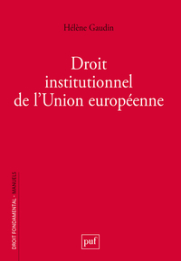 DROIT INSTITUTIONNEL DE L'UNION EUROPEENNE