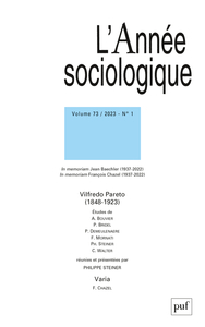 L'Année sociologique 2023-1