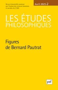 ETUDES PHILOSOPHIQUES 2025, N.2