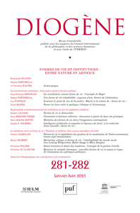 Diogène 2023, n° 281-282