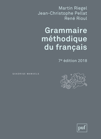 Grammaire méthodique du français