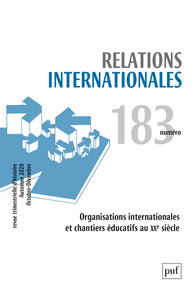 RELATIONS INTERNATIONALES 2020, N.183