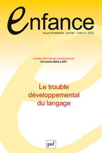 Enfance 2022, n° 74(1)