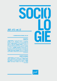 SOCIOLOGIE 2021, N 3 - VARIA