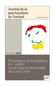 JOURNAL DE LA PSYCHANALYSE DE L'ENFANT 2023-1