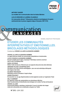 Communication et langages, 2022-2
