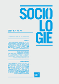 SOCIOLOGIE 2022, N 3 - VARIA