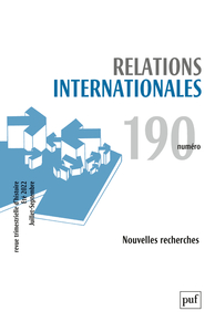 RELATIONS INTERNATIONALES 2022, N.190