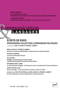 COMMUNICATION & LANGAGES- 2018 - 197