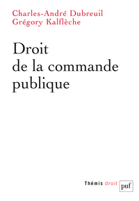 DROIT DE LA COMMANDE PUBLIQUE