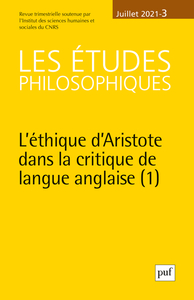 Les Études philosophiques, 2021-3