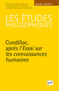 Les Études philosophiques, 2019-1