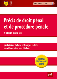 PRECIS DE DROIT PENAL ET DE PROCEDURE PENALE