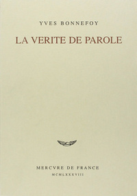 La vérité de parole