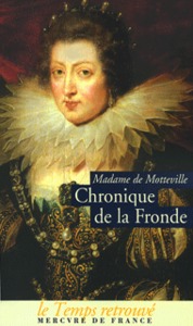 CHRONIQUE DE LA FRONDE