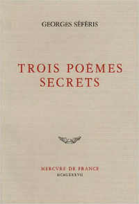 Trois poèmes secrets