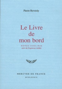 Le Livre de mon bord