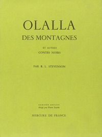 OLALLA DES MONTAGNES ET AUTRES CONTES NOIRS / UN CHAPITRE SUR LES REVES