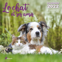 Calendrier Le chat et ses amis 2022