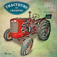 Calendrier tracteurs de légende 2023
