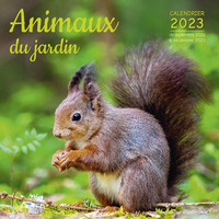Calendrier animaux du jardin 2023