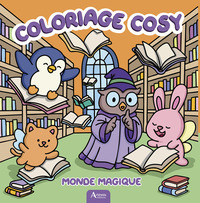 Coloriage cosy : monde magique