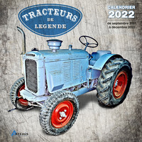 Calendrier Tracteurs de légende 2022