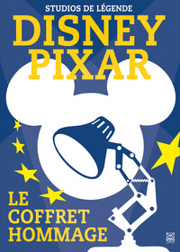 COFFRET HOMMAGE ANNIVERSAIRE DISNEY - 2 LIVRES HOMMAGE DISNEY ET PIXAR