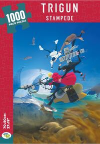 Puzzle Trigun / Puzzle 1000 pièces / Jeu de Patience et de Réflexion / 68x49 cm