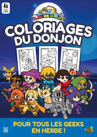 MON PREMIER JEU DE ROLE, UNE AVENTURE A COLORIER - T04 - LES COLORIAGES DU DONJON, MON PREMIER JEU D